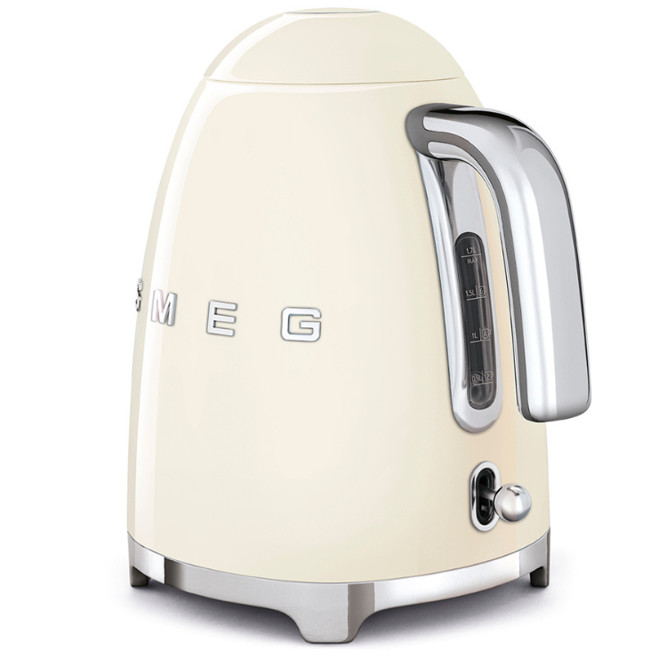 Chaleira Elétrica Smeg Anni 50 1,7L Creme