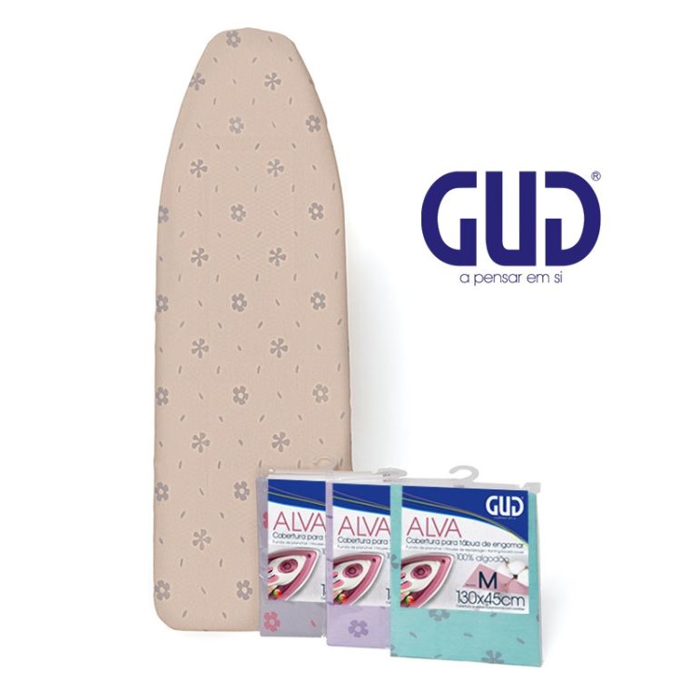 Cobertura p/ Tábua de Engomar GUD Alva 130x45 cm