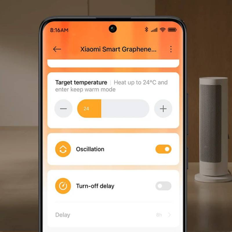 Aquecedor Torre Xiaomi Smart Graphene Heater 2000W Branco