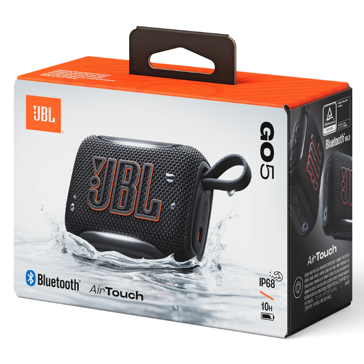 Coluna Portátil JBL Go 5 USB-C Preto