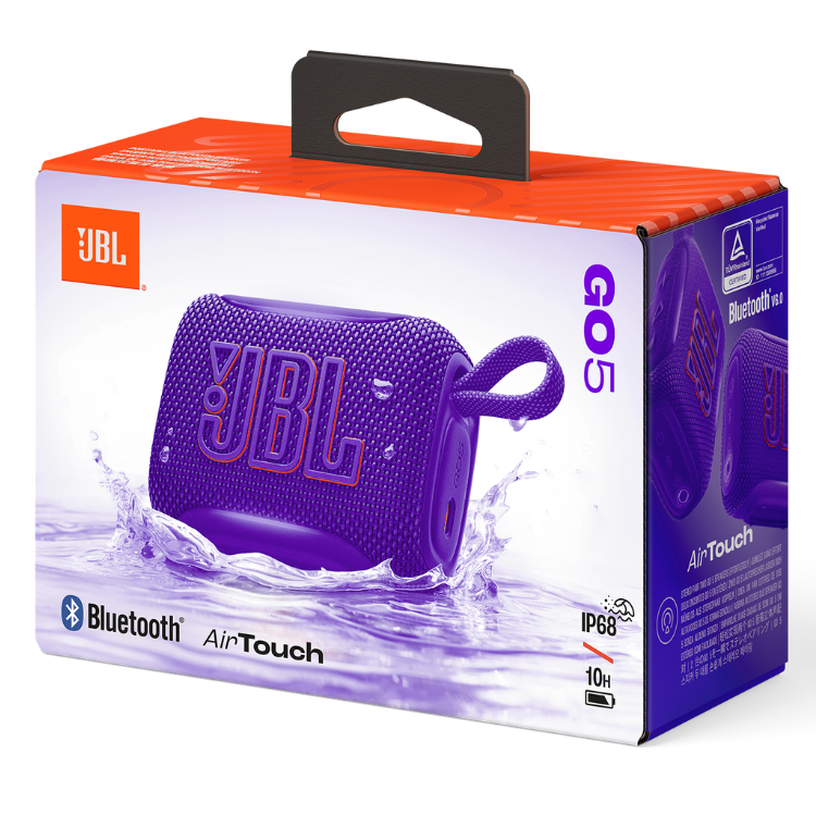 Coluna Portátil JBL Go 5 USB-C Roxo