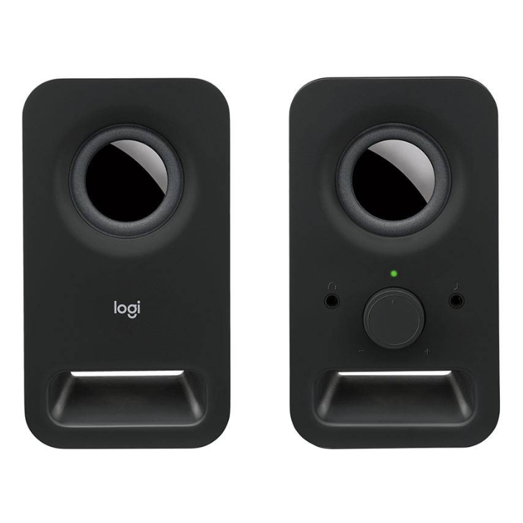 Colunas Logitech Z150 Compact Stereo 2.0 6W Peak / 3W RMS Preto