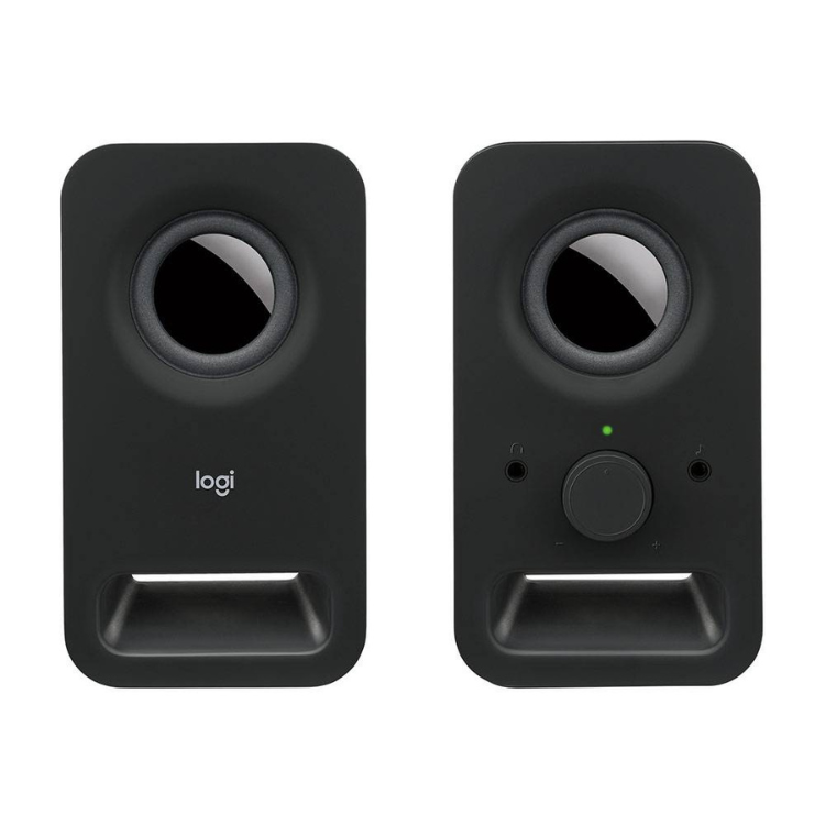 Colunas Logitech Z150 Compact Stereo 2.0 6W Peak / 3W RMS Preto