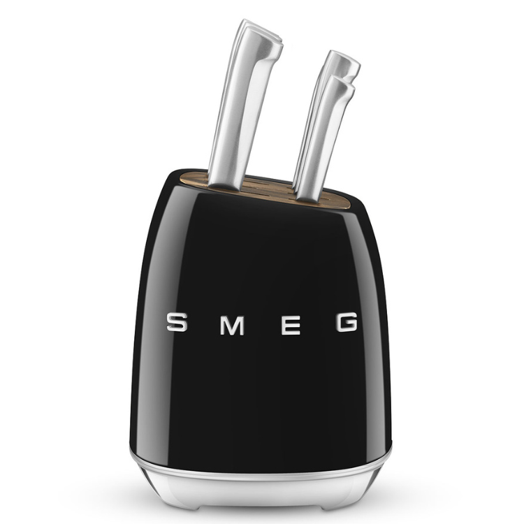 Conjunto de 6 Facas Smeg Anni 50 Preto