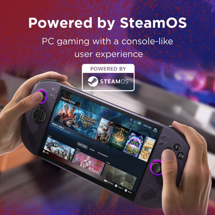 Consola Portátil Lenovo Legion GO S 8APU1-338 8.0" Ryzen Z1 Extreme 32GB/1TB SteamOS Nebula Roxo