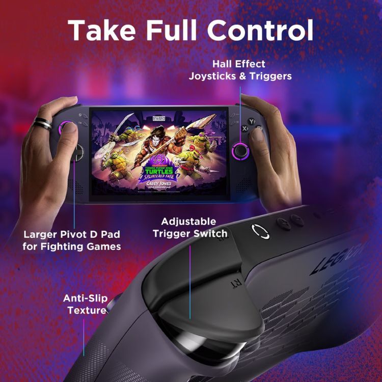 Consola Portátil Lenovo Legion GO S 8APU1-338 8.0" Ryzen Z1 Extreme 32GB/1TB SteamOS Nebula Roxo