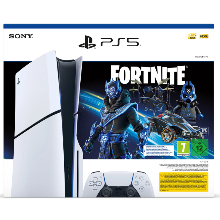 Consola Sony Playstation 5 Slim Standard Edition E + Pack Fortnite