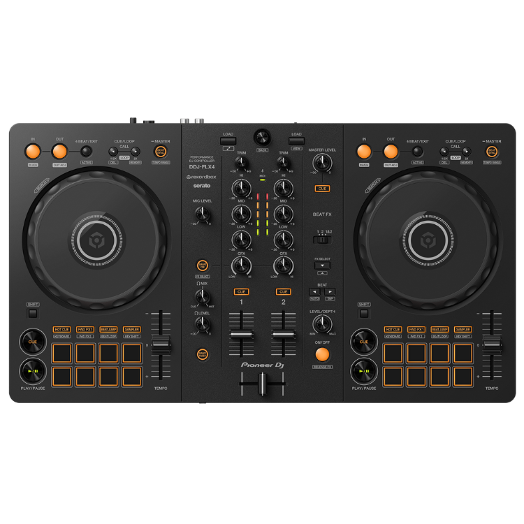 Controlador DJ Pioneer 2 canais DDJ-FLX4