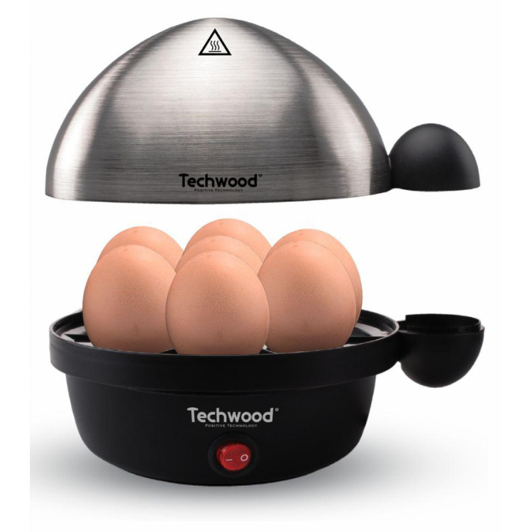 Cozedor de Ovos Elétrico 7 Ovos Techwood 350W