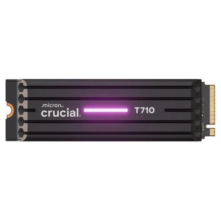 Disco SSD Crucial T710 1TB M.2 2280 PCIe Gen5 NVMe c/ Dissipador