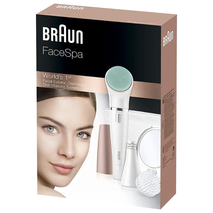 Depiladora Facial Braun 3 em 1 SE 851V