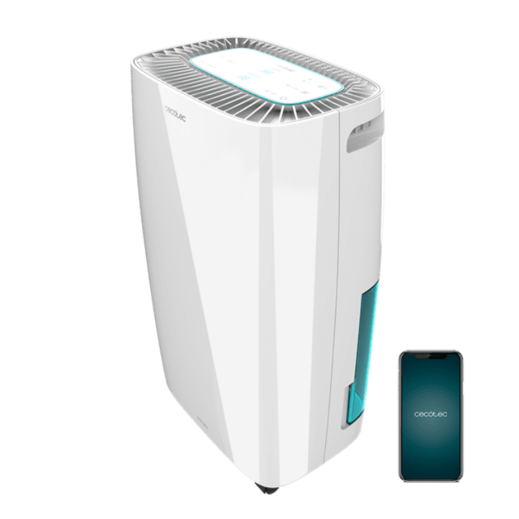 Cecotec BigDry 4000 Expert dehumidifier, white, 2.5L, with smartphone