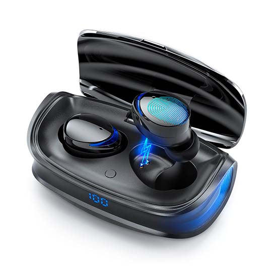Auriculares Bluetooth DEVIA Joy A9 TWS Wireless Preto