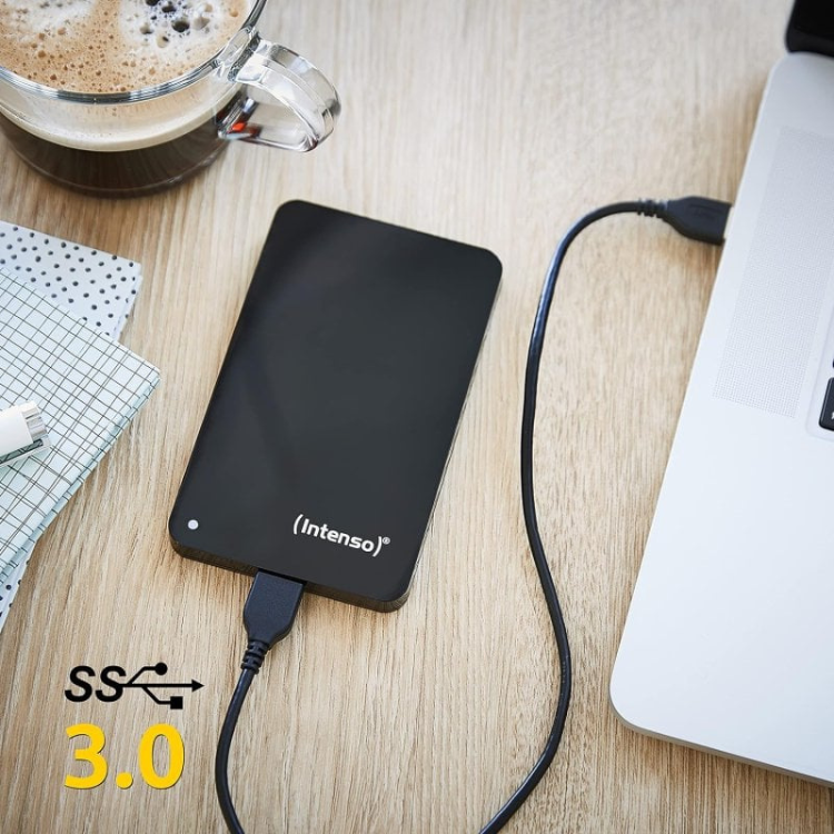 Disco Externo Intenso Memory Case 2TB USB 3.0 Preto