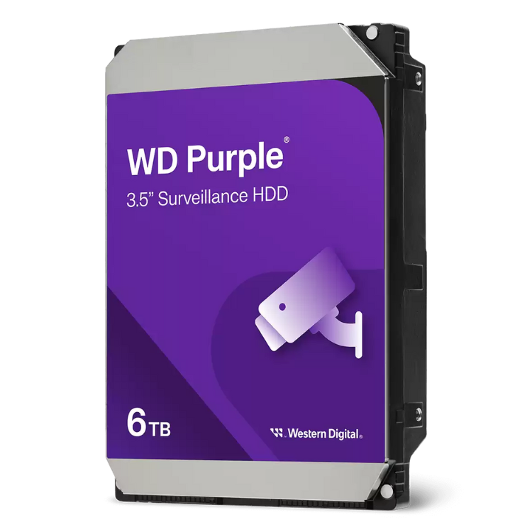 Disco HDD Western Digital 5640RPM 6TB Roxo