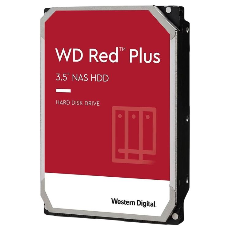 Disco HDD Western Digital Red Plus 4TB 3.5" 5400RPM SATA III