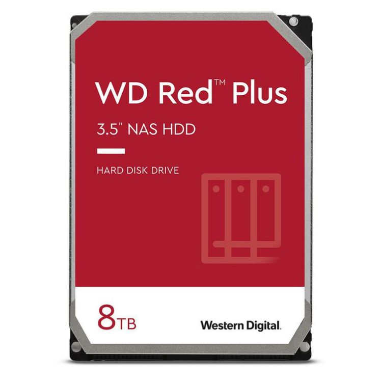 Disco HDD Western Digital WD Red Plus 8TB SATA 3.5 Sata III