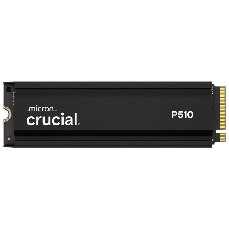 Disco SSD Crucial P510 Heatsink 2TB TLC NAND NVMe PCIe Gen 5.0x4