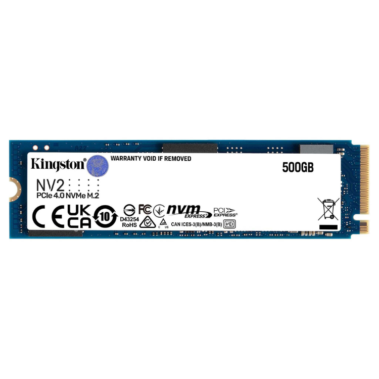 Disco SSD Kingston 500GB NV2 M.2 PCIe 4.0 NVMe