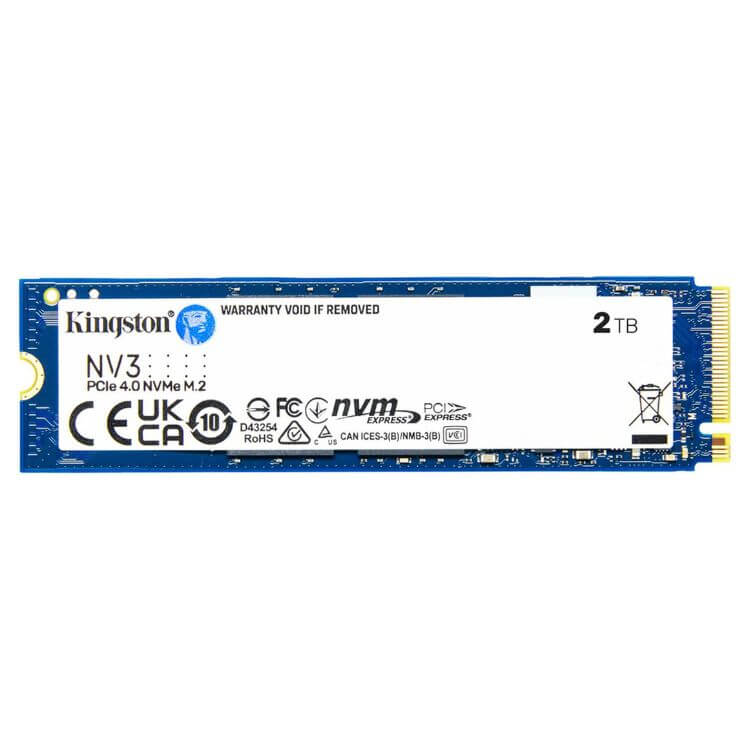 Disco SSD Kingston NV3 2TB M.2 PCIe 4.0 NVMe