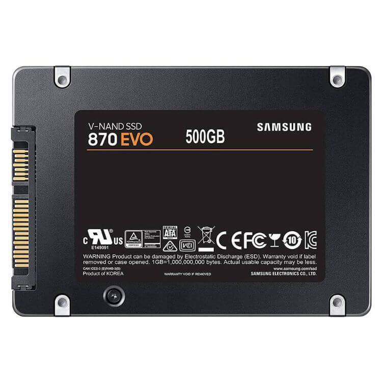 Disco SSD Samsung 870 Evo 500GB 2.5 SATA III