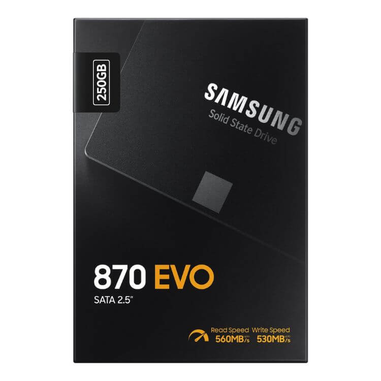 Disco SSD Samsung 870 Evo 250GB 2.5 SATA III