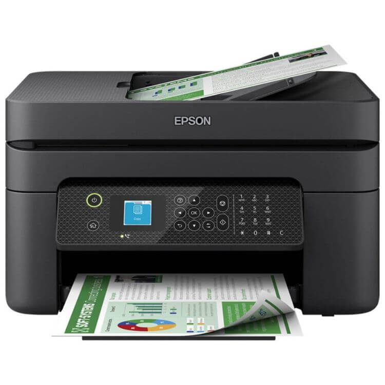 Impressora Multifunções Epson WorkForce WF-2930DWF Jato de Tinta Wi-Fi