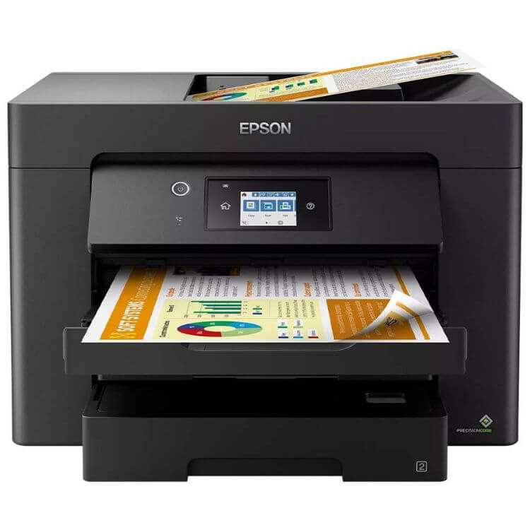Impressora Multifunções WorkForce WF-7830DTWF Jato de Tinta A3 Wi-Fi Duplex