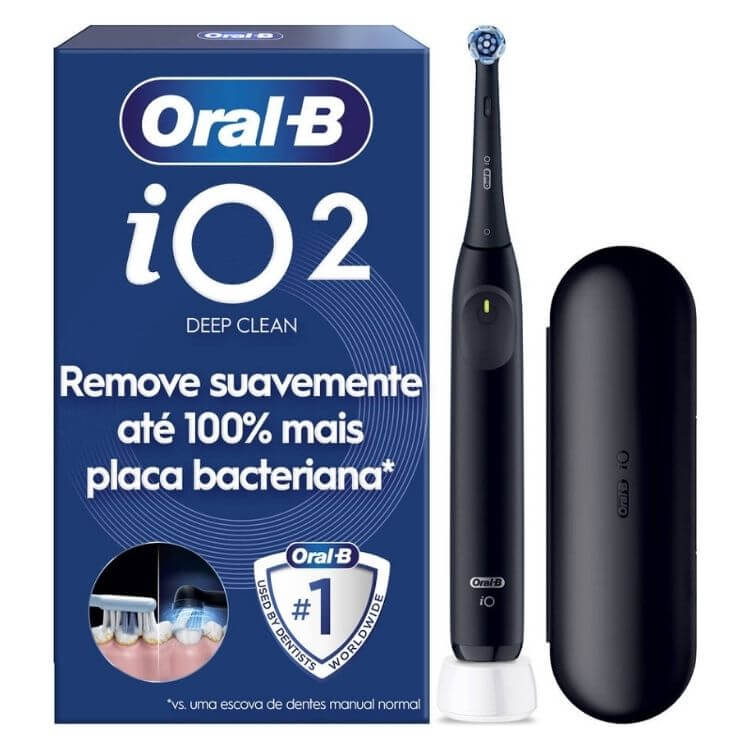 Escova de Dentes Elétrica Oral-B iO 2 Preto