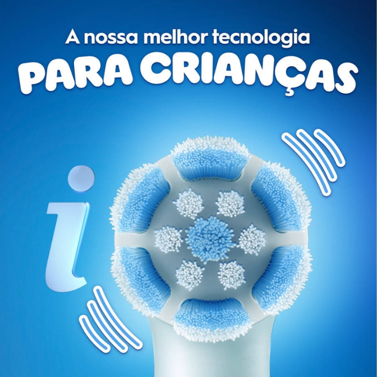 Escova de Dentes Elétrica Oral-B iO2 Kids Stitch