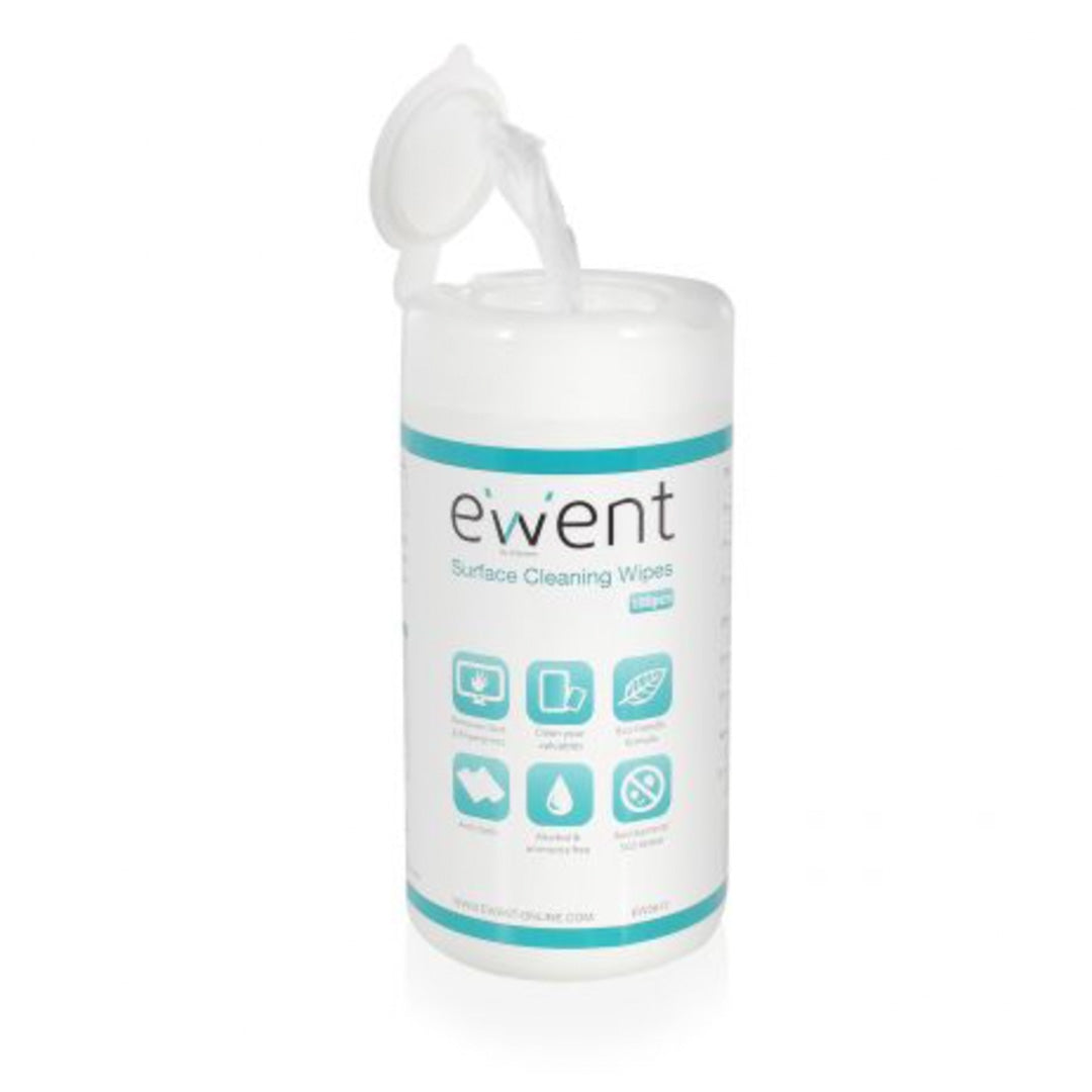 Toalhetes de Limpeza Ewent 100 un