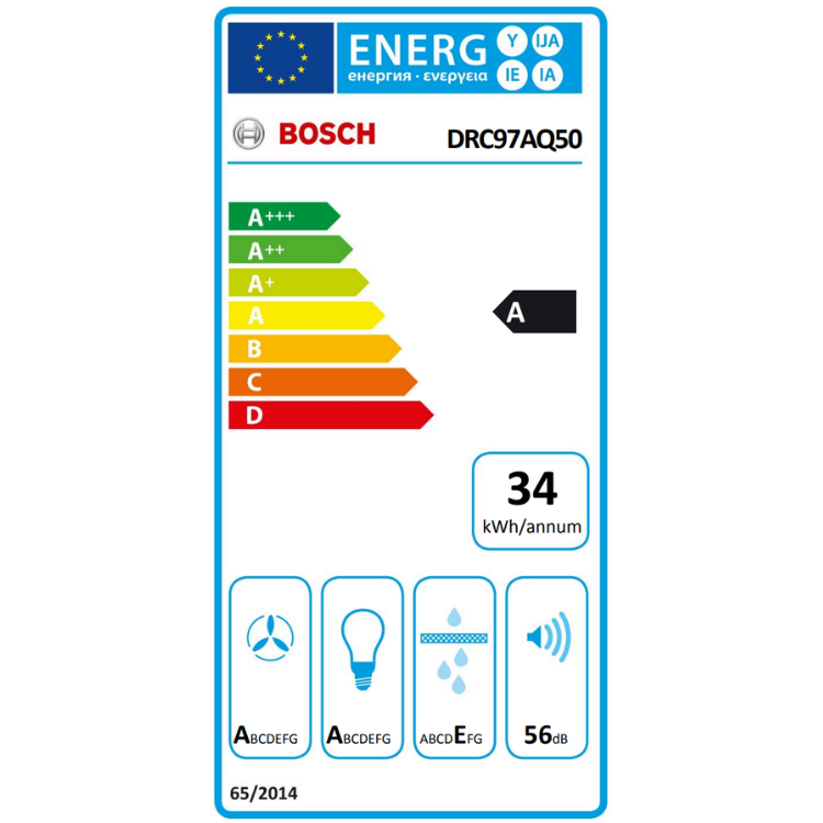 Exaustor de Teto Bosch Serie 6 DRC97AQ50 160W 90cm Inox