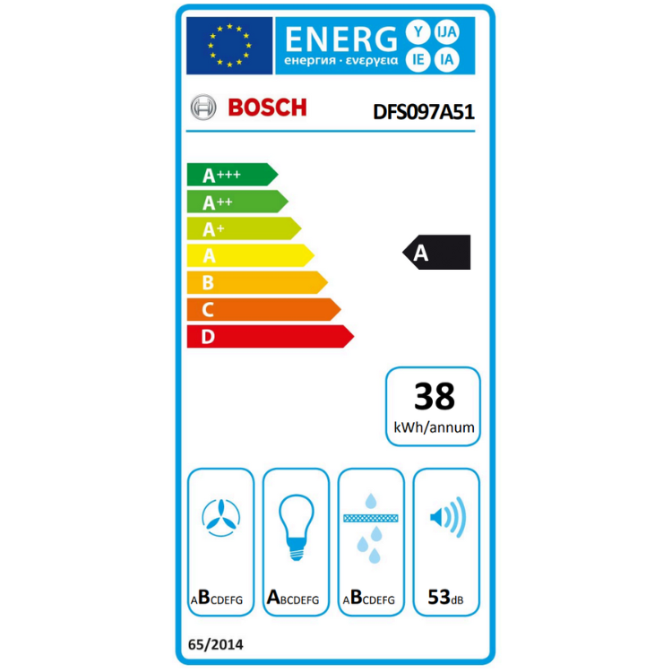 Exaustor de Gaveta Bosch Serie 4 DFS097A51 140W 90cm Inox PRÉ VENDA