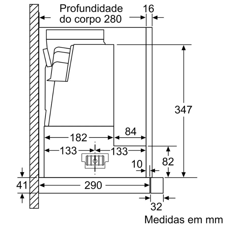 Exaustor de Gaveta Bosch Serie 8 DFS097K51 140W 90cm Inox
