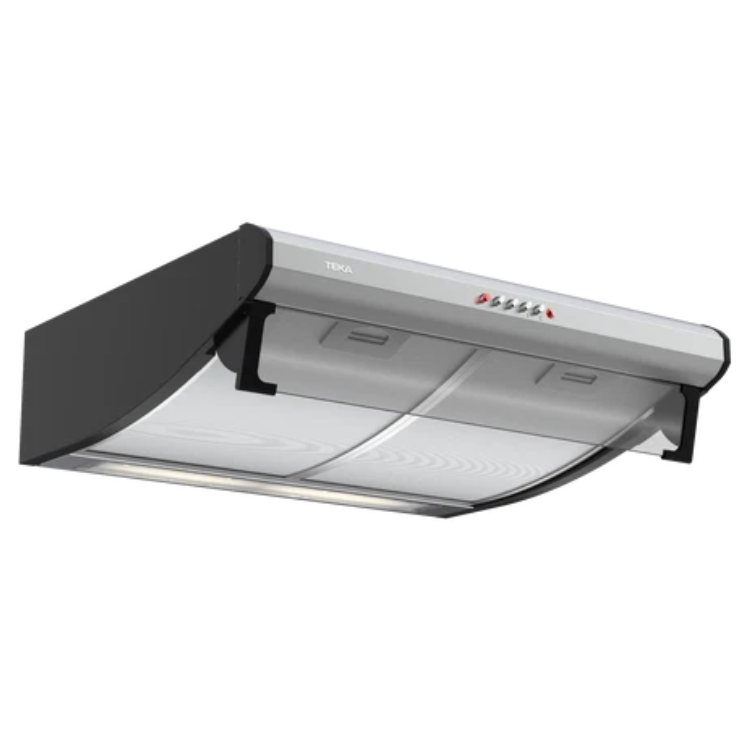 Exaustor Teka C6420IX 200W 60cm, inox, com comandos e iluminação LED.