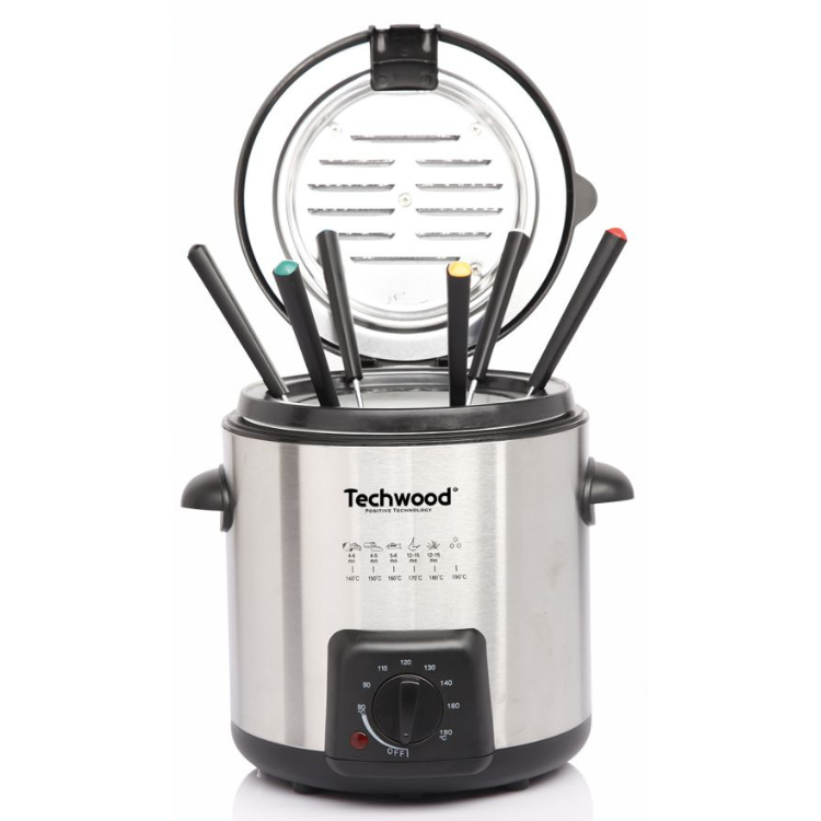 Fondue Elétrico c/ 6 Espetos Techwood 840W
