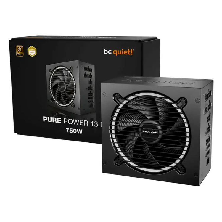 Fonte de Alimentação ATX Be Quiet Pure Power 13 M 750W 80 Plus Gold Full Modular