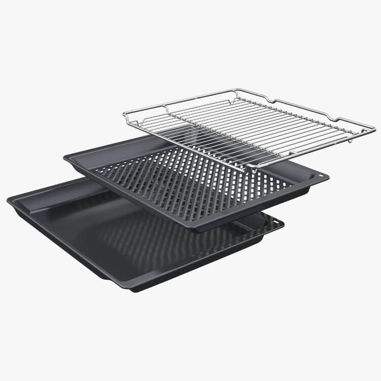 Forno Hidrolítico/Pirolítico Bosch Serie 4 HBA572EB3 71L 3600W