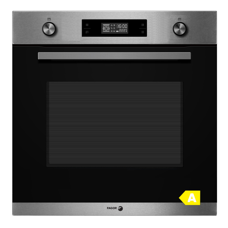 Forno Pirolítico Fagor 8H740BX 70L 2000W Preto