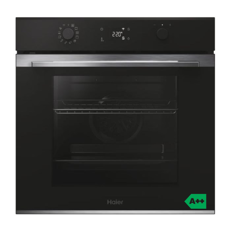 Forno Hidrolítico/Pirolítico de Encastre Haier ID2P5B3YTX 78L Preto