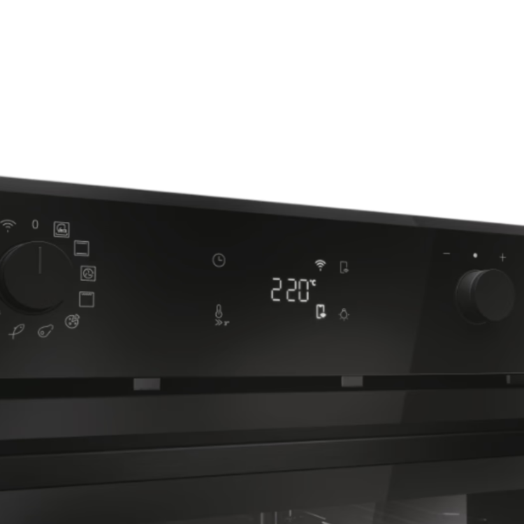 Forno Hidrolítico/Pirolítico de Encastre Haier ID2P5B3YTX 78L Preto