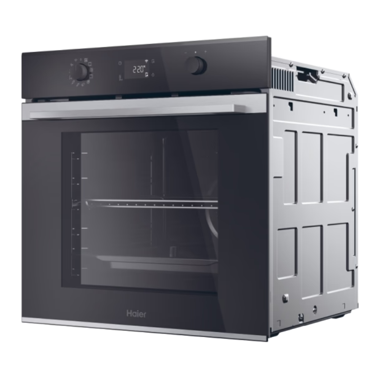 Forno Hidrolítico/Pirolítico de Encastre Haier ID2P5B3YTX 78L Preto