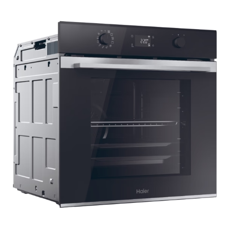 Forno Hidrolítico/Pirolítico de Encastre Haier ID2P5B3YTX 78L Preto
