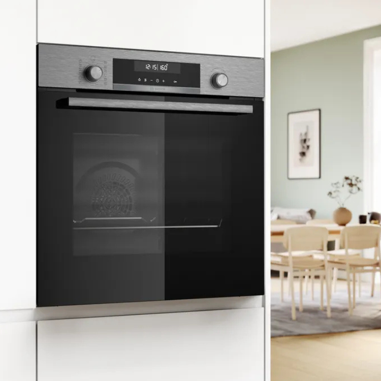 Forno Pirolítico de Encastre Bosch Serie 6 HBG578ES3 71L 3600W Preto