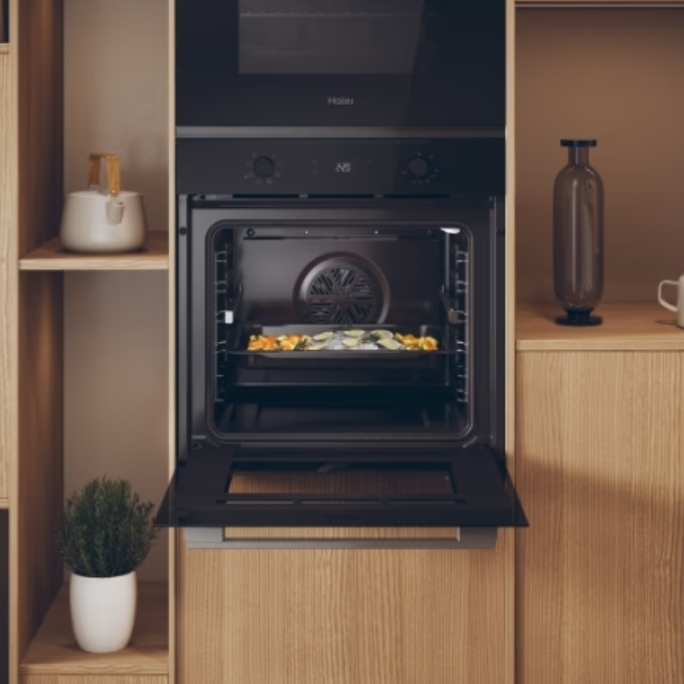 Forno Hidrolítico de Encastre Haier H6 ID2P3T1HTX 78L 3300W - Novo/Ligeiro Dano