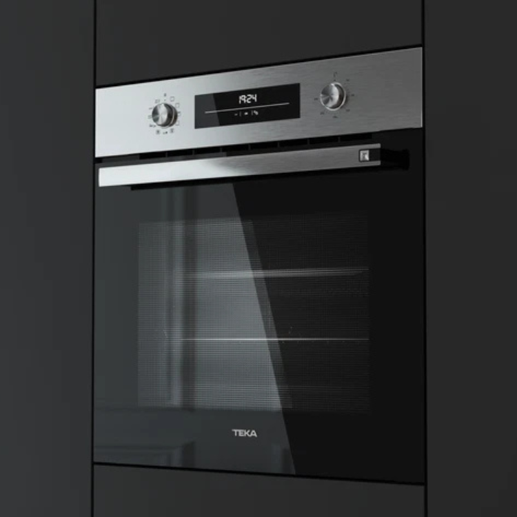 Forno Hidrolítico de Encastre Teka HSB6466 70L 3215W Preto