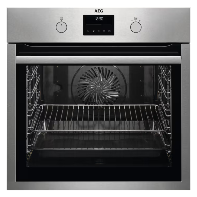 Forno Pirolítico de Encastre AEG BPS335160M 71L 2300W