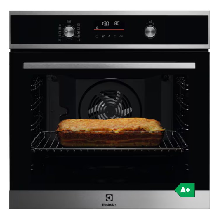 Forno Pirolítico de Encastre Electrolux EOF6P46VX0 72L 3480W