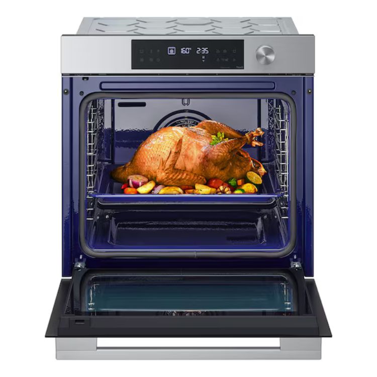 Forno Pirolítico de Encastre LG WSED7612S 76L 3500W