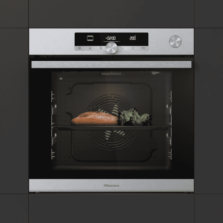 Forno Pirolítico de Encastre Hisense O643PX 77L 3500W